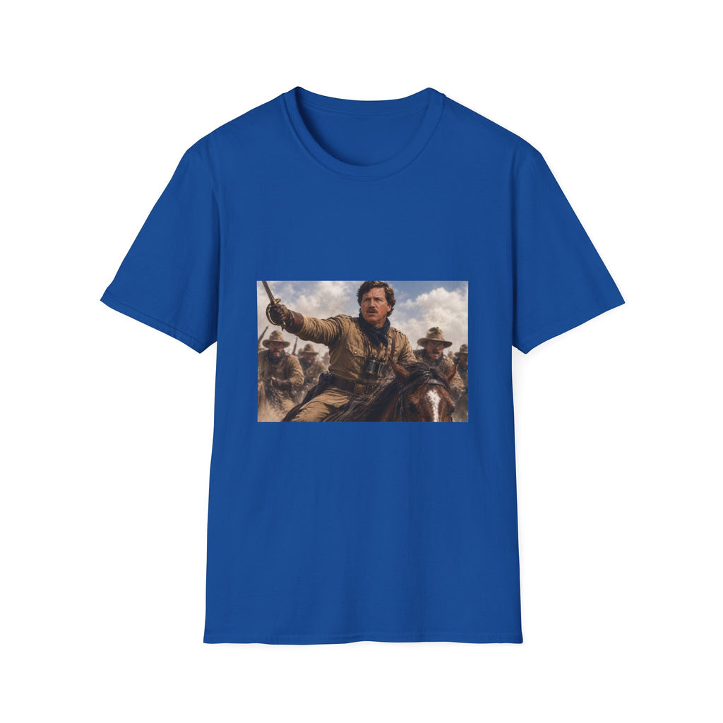 Tucker Rough Rider T-Shirt - Political Parody Tee