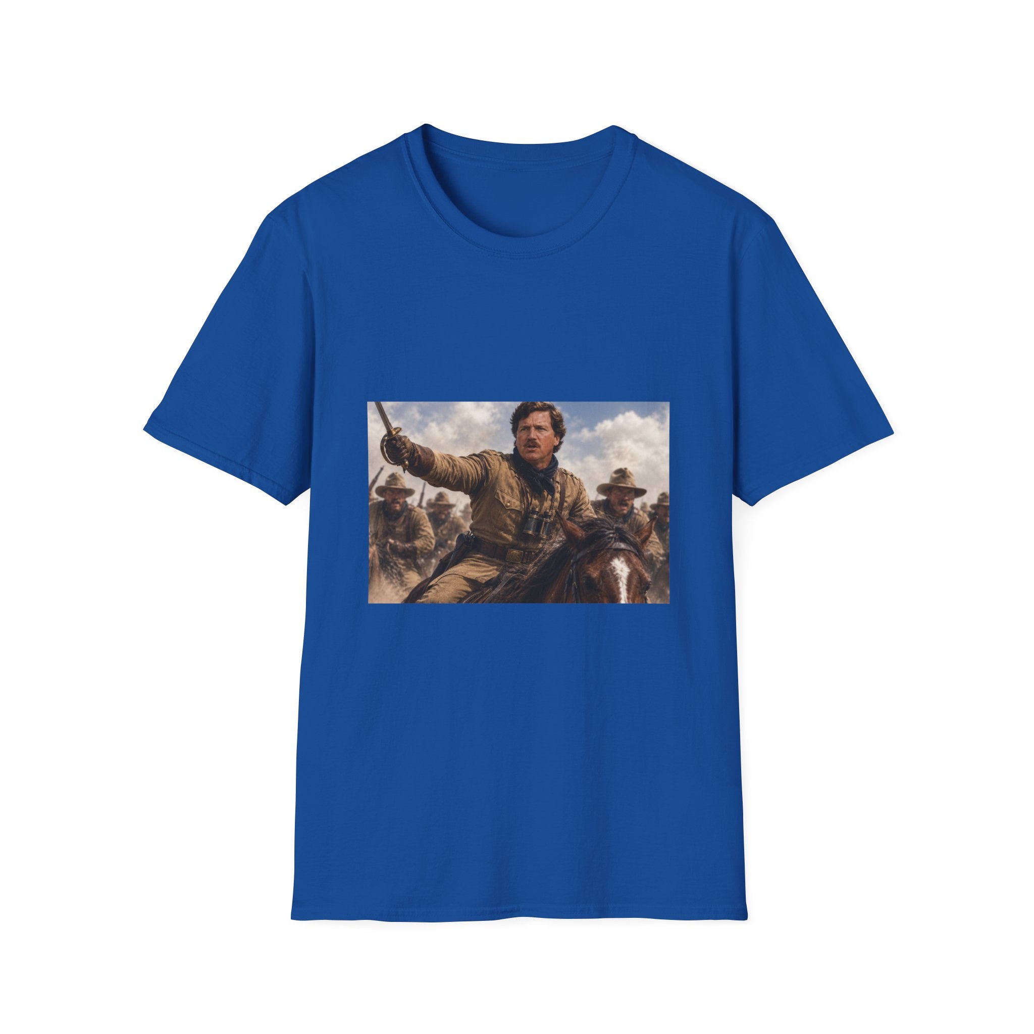 Tucker Rough Rider T-Shirt - Political Parody Tee