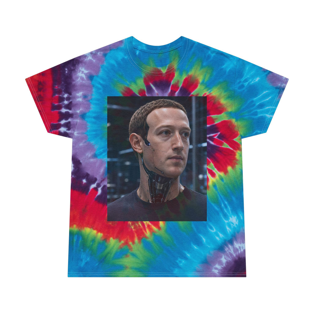 Zuckerberg Android Tie-Dye Spiral Tee