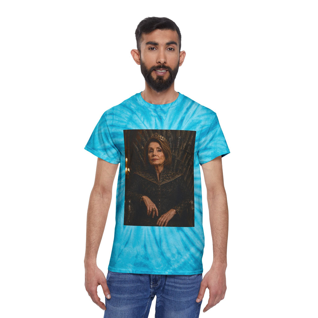 Pelosi Queen Throne Tie-Dye Cyclone Tee