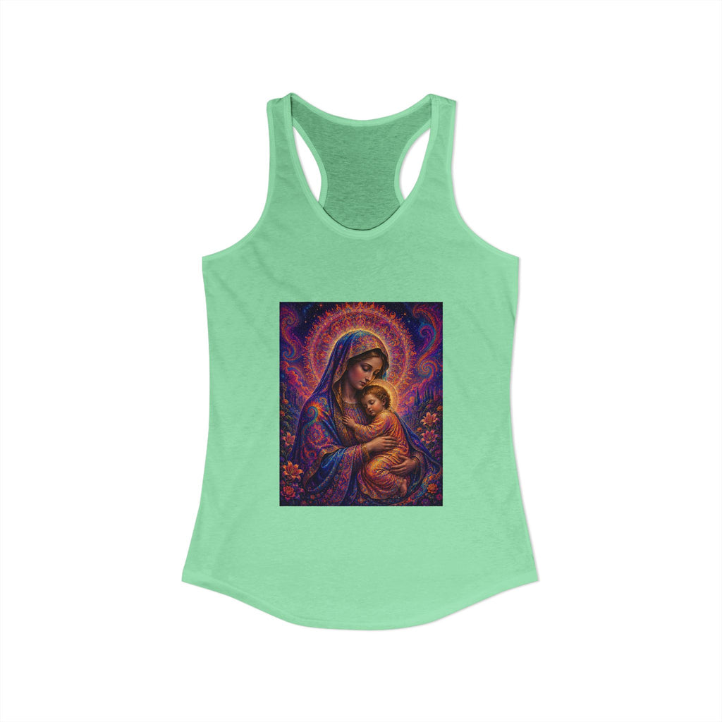 Divine Madonna Women's Racerback Tank