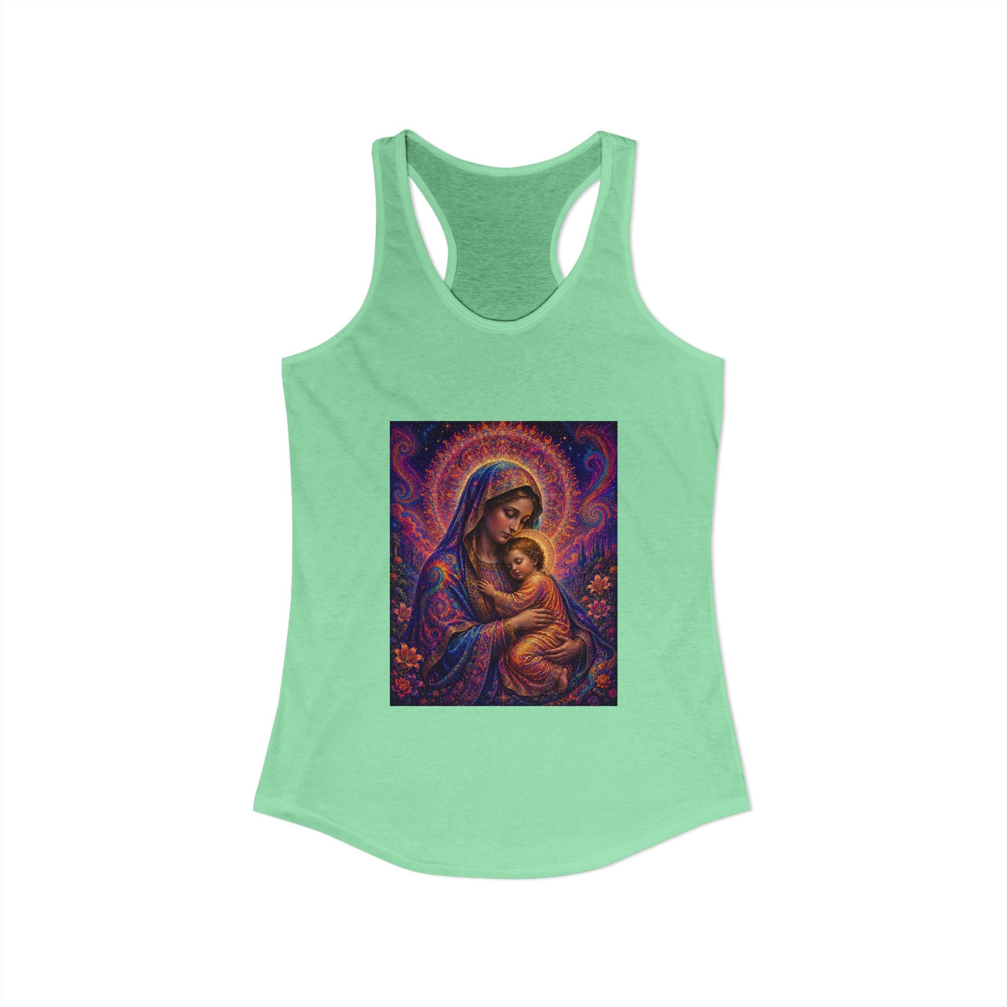 Divine Madonna Women's Racerback Tank