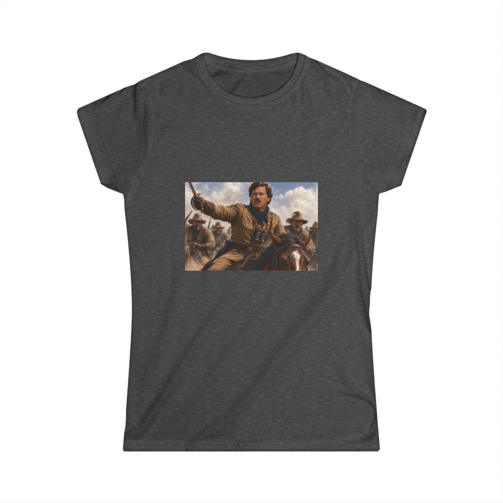 Tucker Rough Rider Women's Tee - Political Parody
