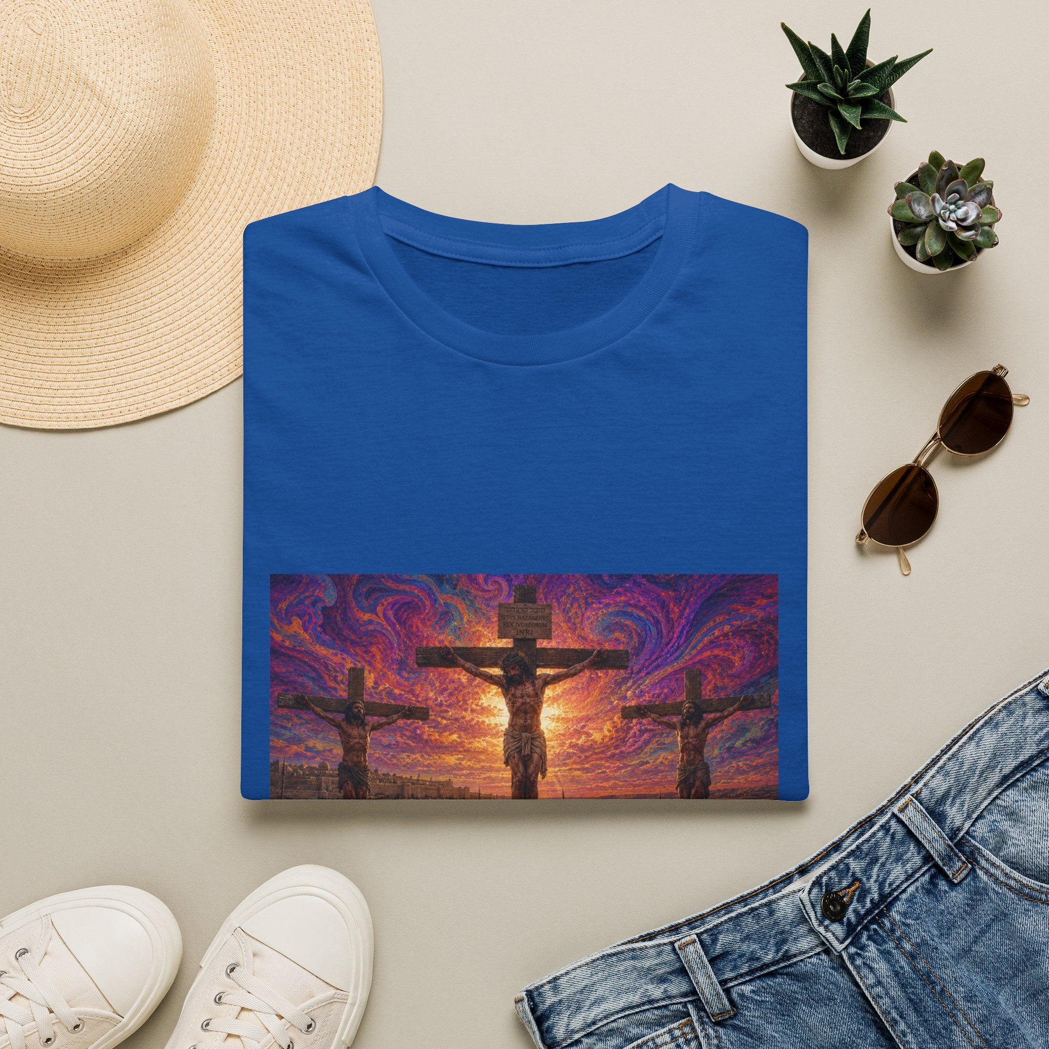 Calvary T-Shirt - Three Crosses