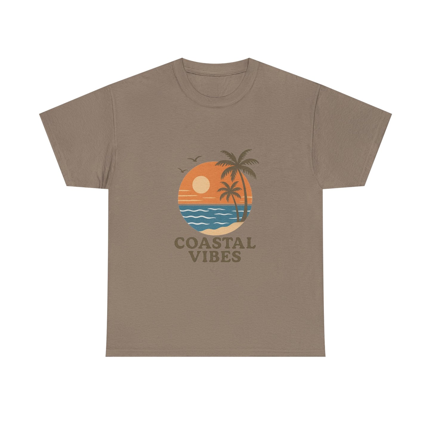 Coastal Vibes Unisex Heavy Cotton Tee