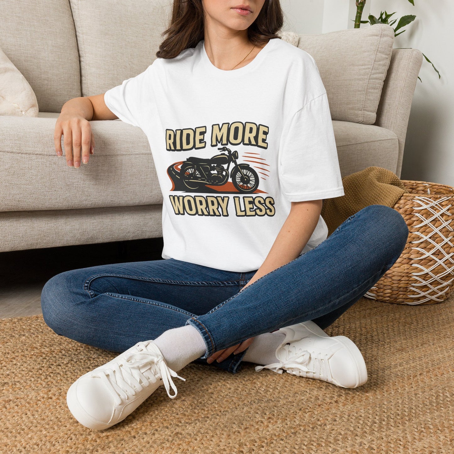 Ride More Worry Less T-Shirt
