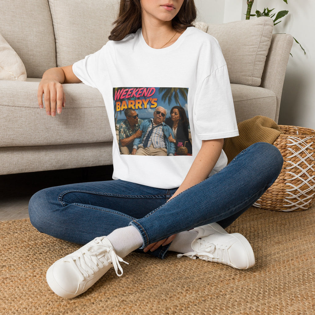 Weekend at Barrys T-Shirt - Political Parody Tee