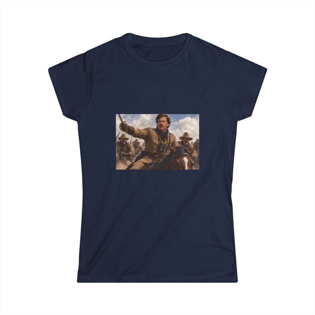 Tucker Rough Rider Women's Tee - Political Parody
