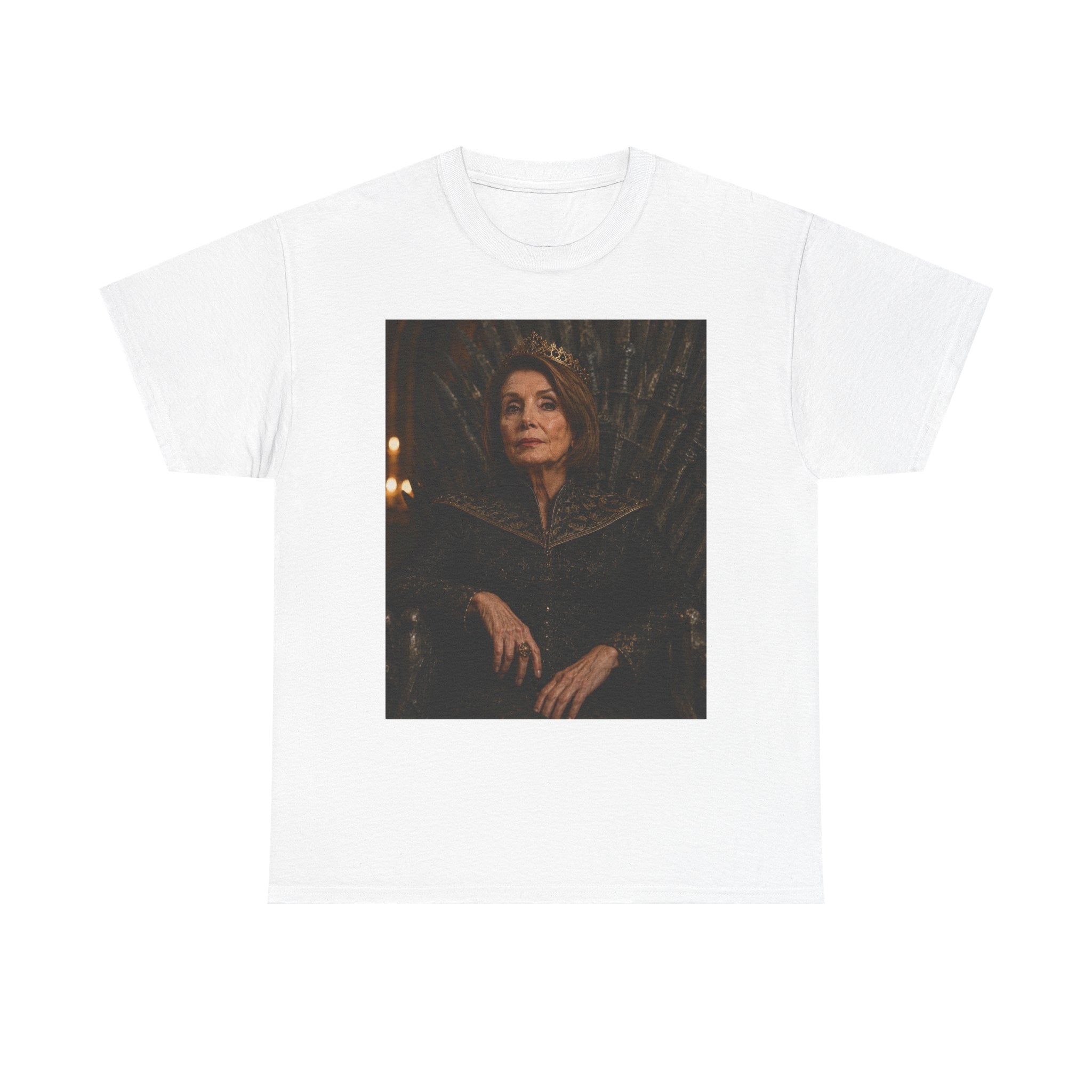 Pelosi Queen Shirt - Iron Throne Parody T-Shirt - Political Fantasy Gift