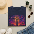 Psychedelic Crucifixion T-Shirt - Visionary Religious Art