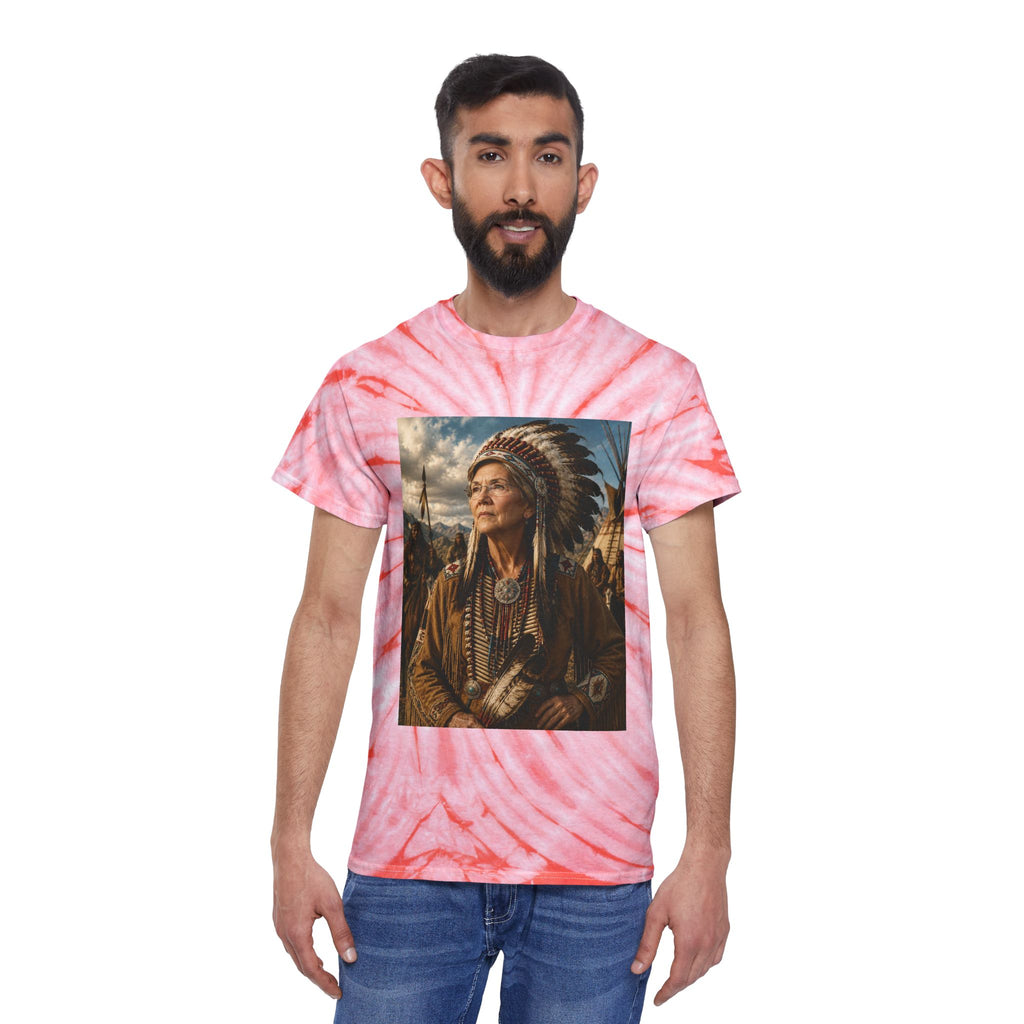 Elizabeth Warren Chief Tie-Dye Cyclone Tee
