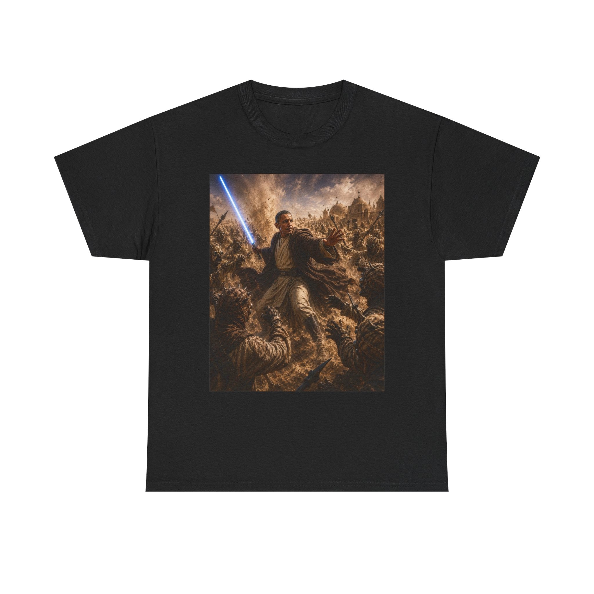 Obama Jedi Shirt - Star Wars Parody T-Shirt - Political Sci-Fi Gift