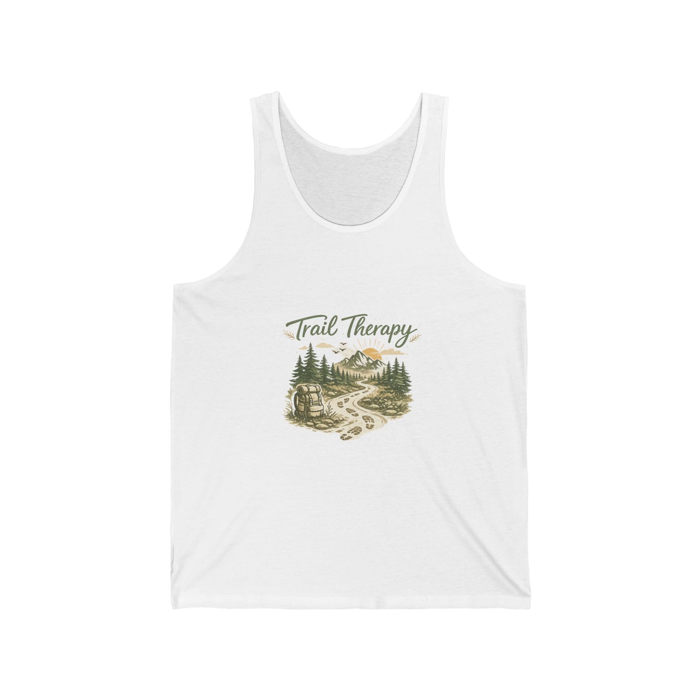 Trail Therapy Unisex Jersey Tank