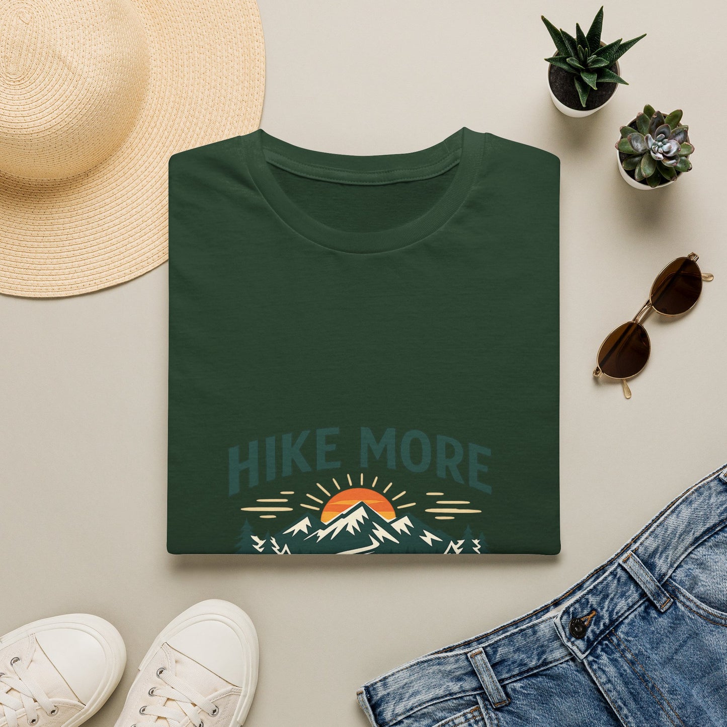 Hike More Worry Less T-Shirt