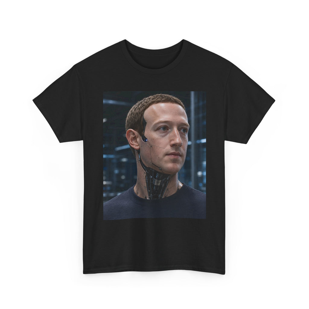 Zuckerberg Robot Shirt - Android Parody T-Shirt - Funny Tech Gift