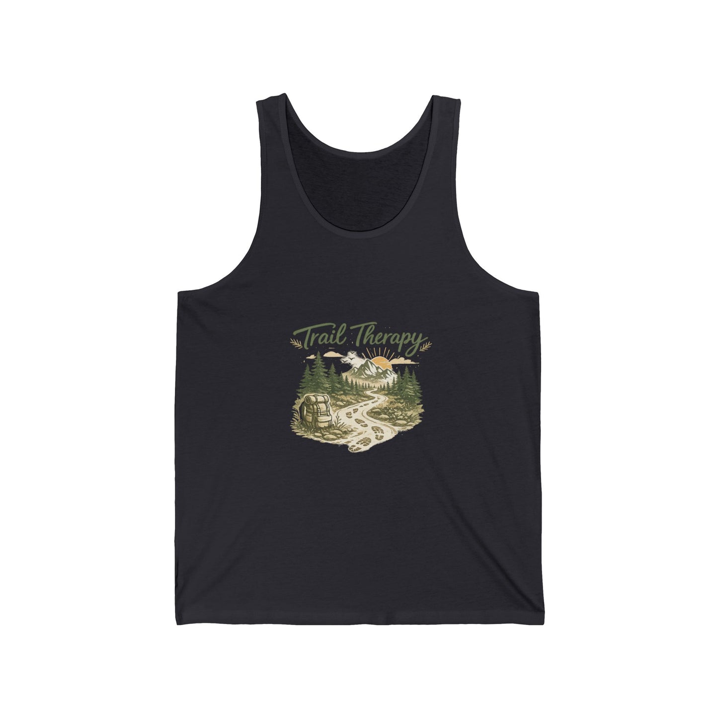 Trail Therapy Unisex Jersey Tank