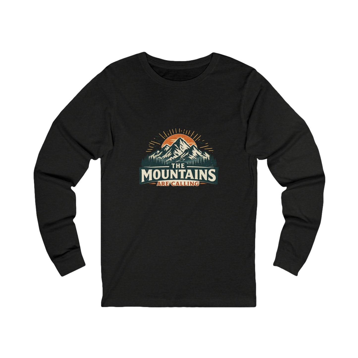 The Mountains Are Calling Unisex Long Sleeve Tee
