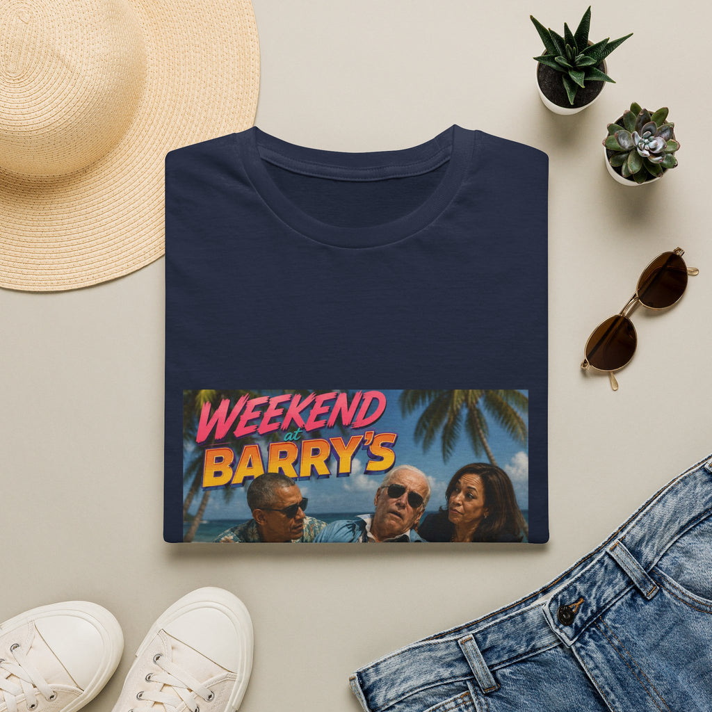 Weekend at Barrys T-Shirt - Political Parody Tee
