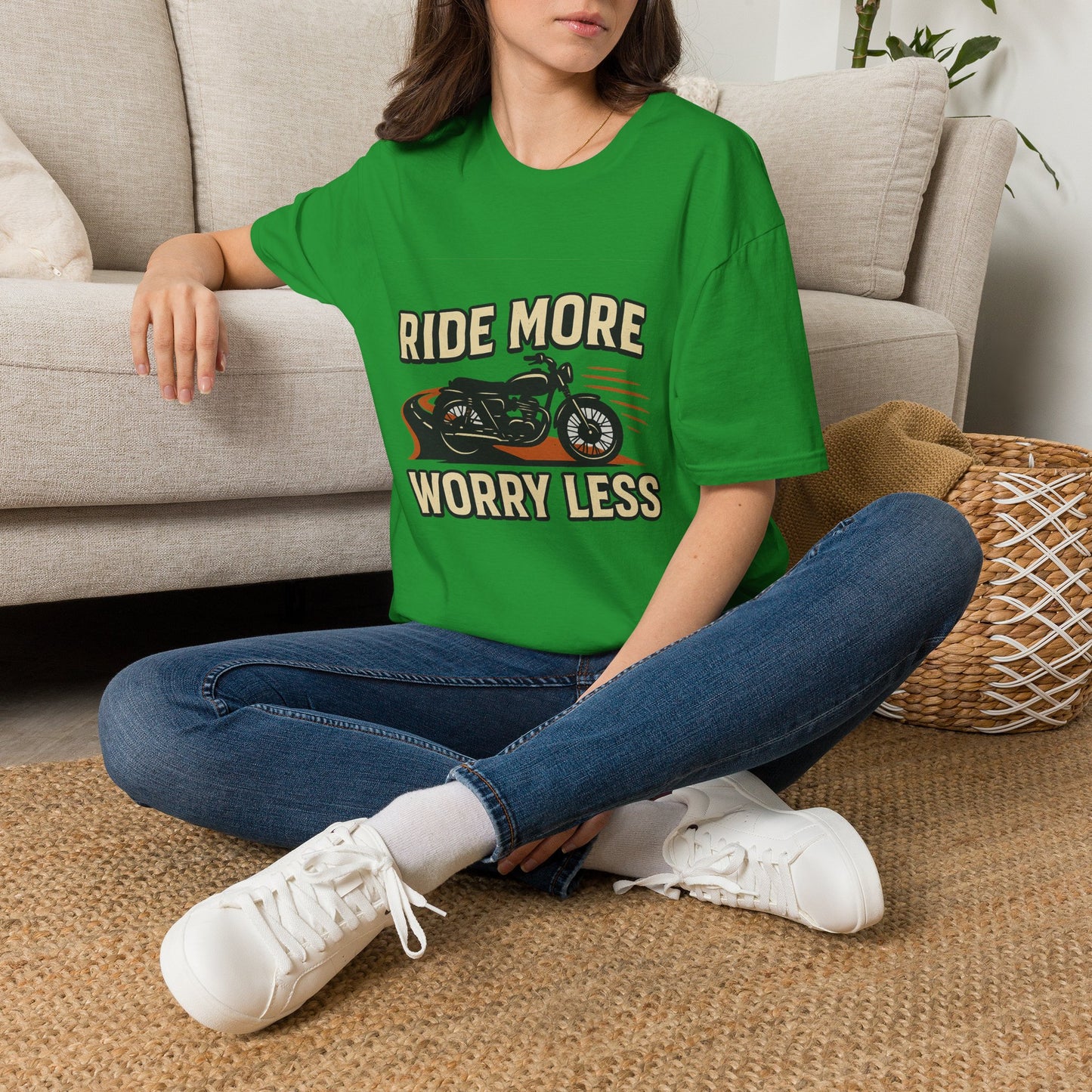 Ride More Worry Less T-Shirt