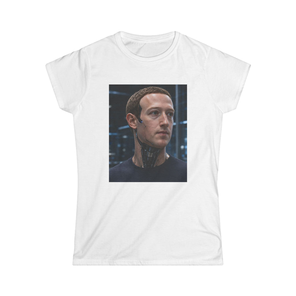 Zuckerberg Android Women's Tee - Political Parody
