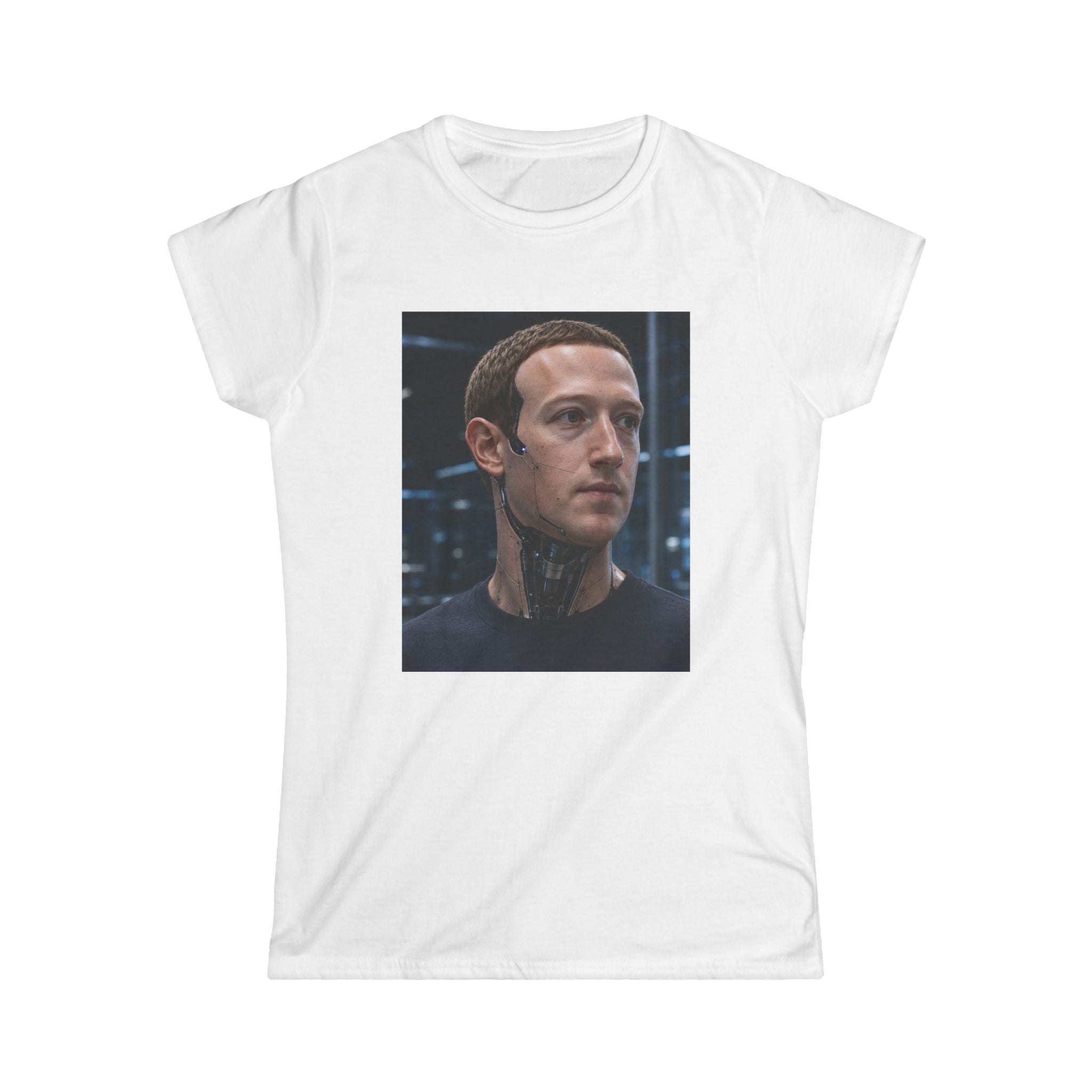 Zuckerberg Android Women's Tee - Political Parody