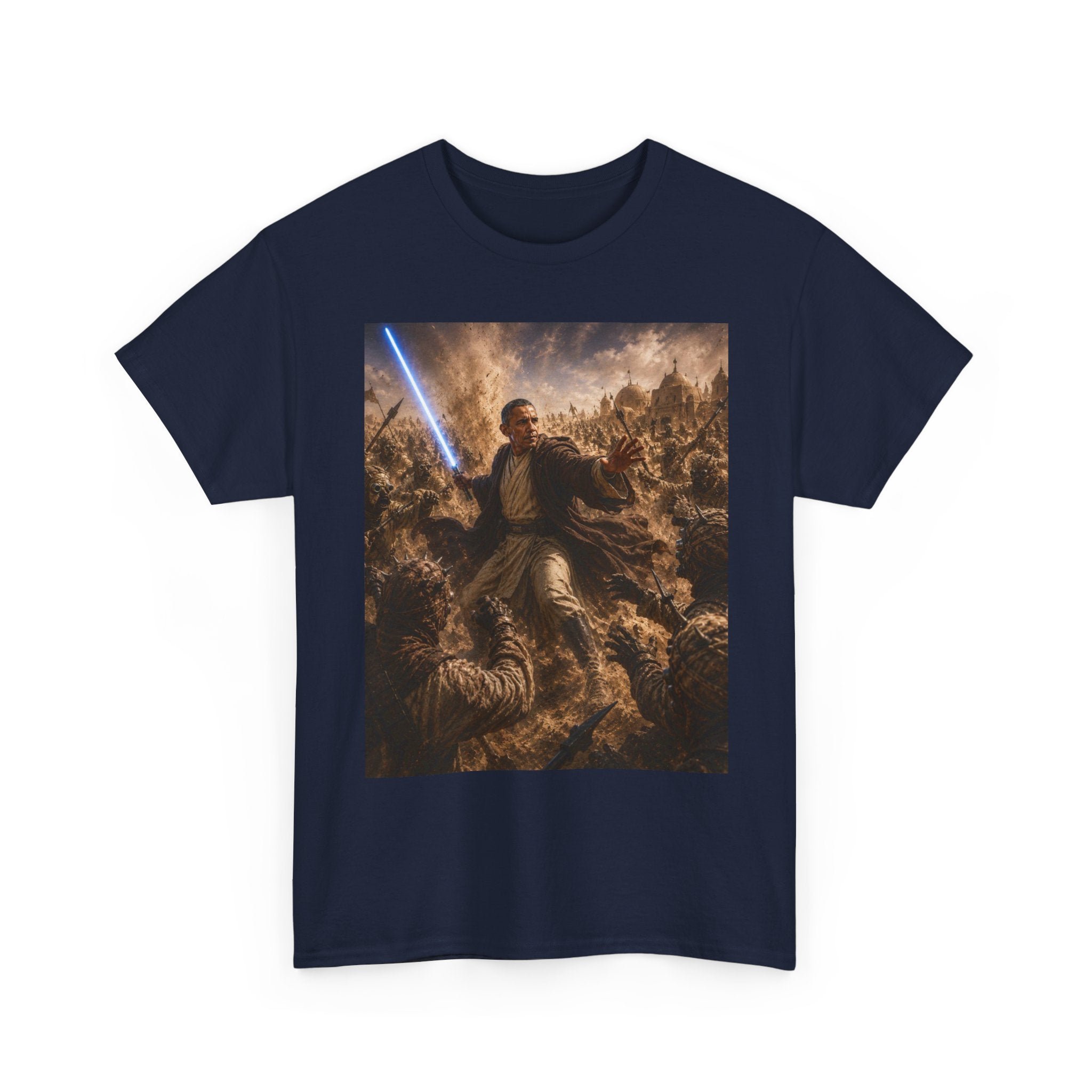 Obama Jedi Shirt - Star Wars Parody T-Shirt - Political Sci-Fi Gift