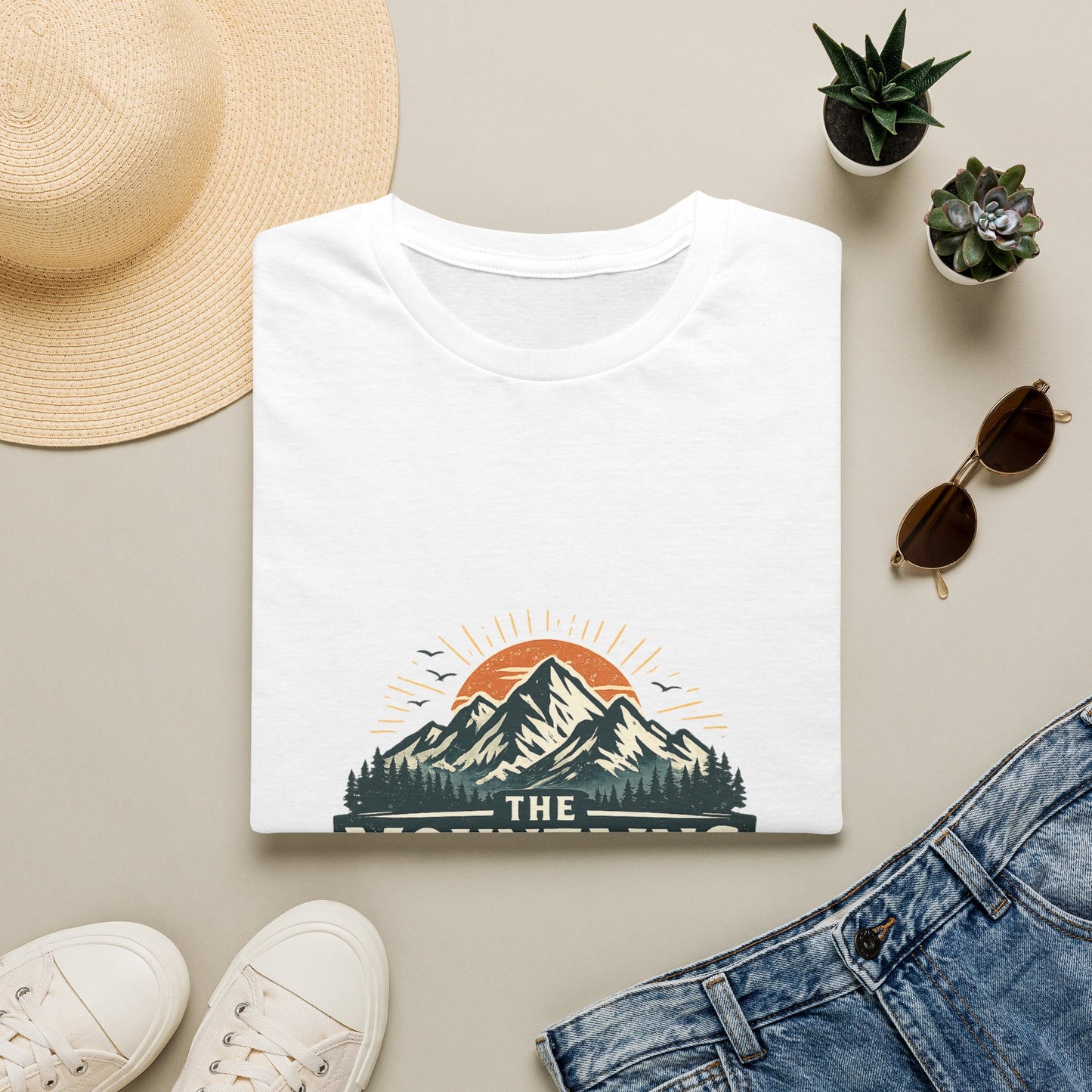 The Mountains Are Calling T-Shirt