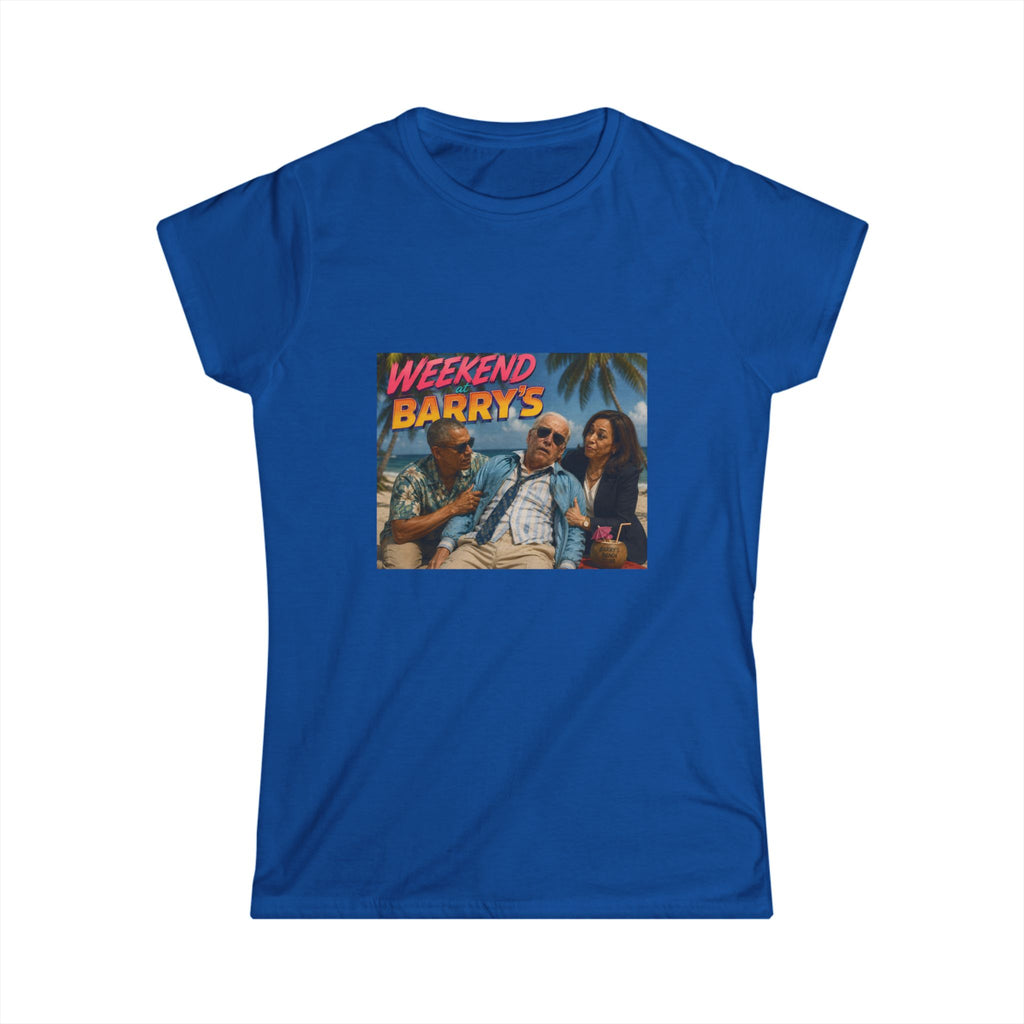Weekend at Barrys Women's Tee - Political Parody