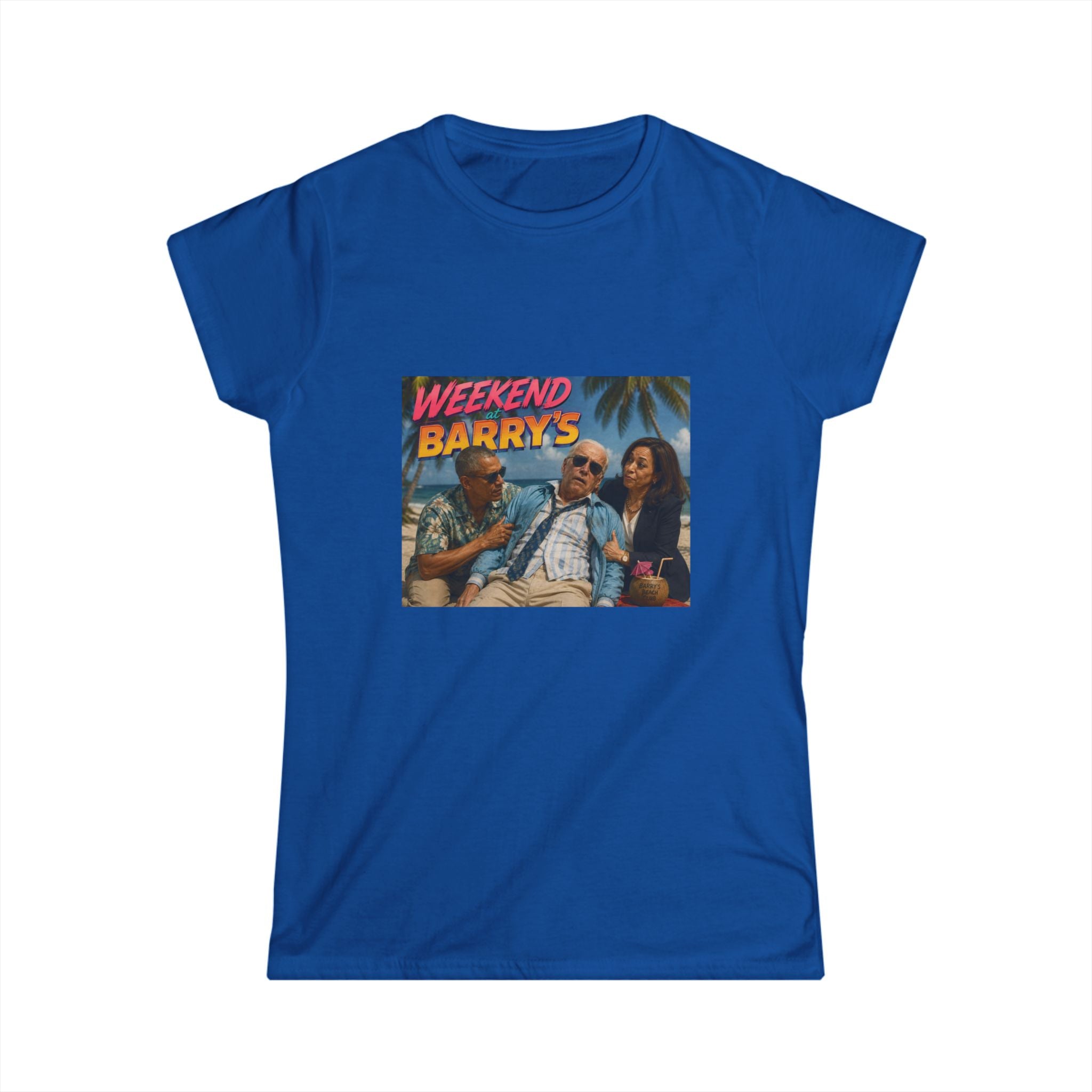 Weekend at Barrys Women's Tee - Political Parody