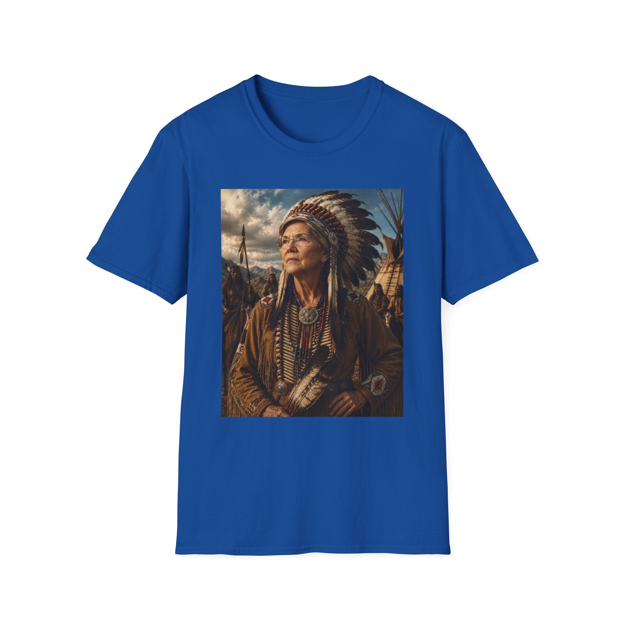 Elizabeth Warren Chief T-Shirt - Political Parody Tee