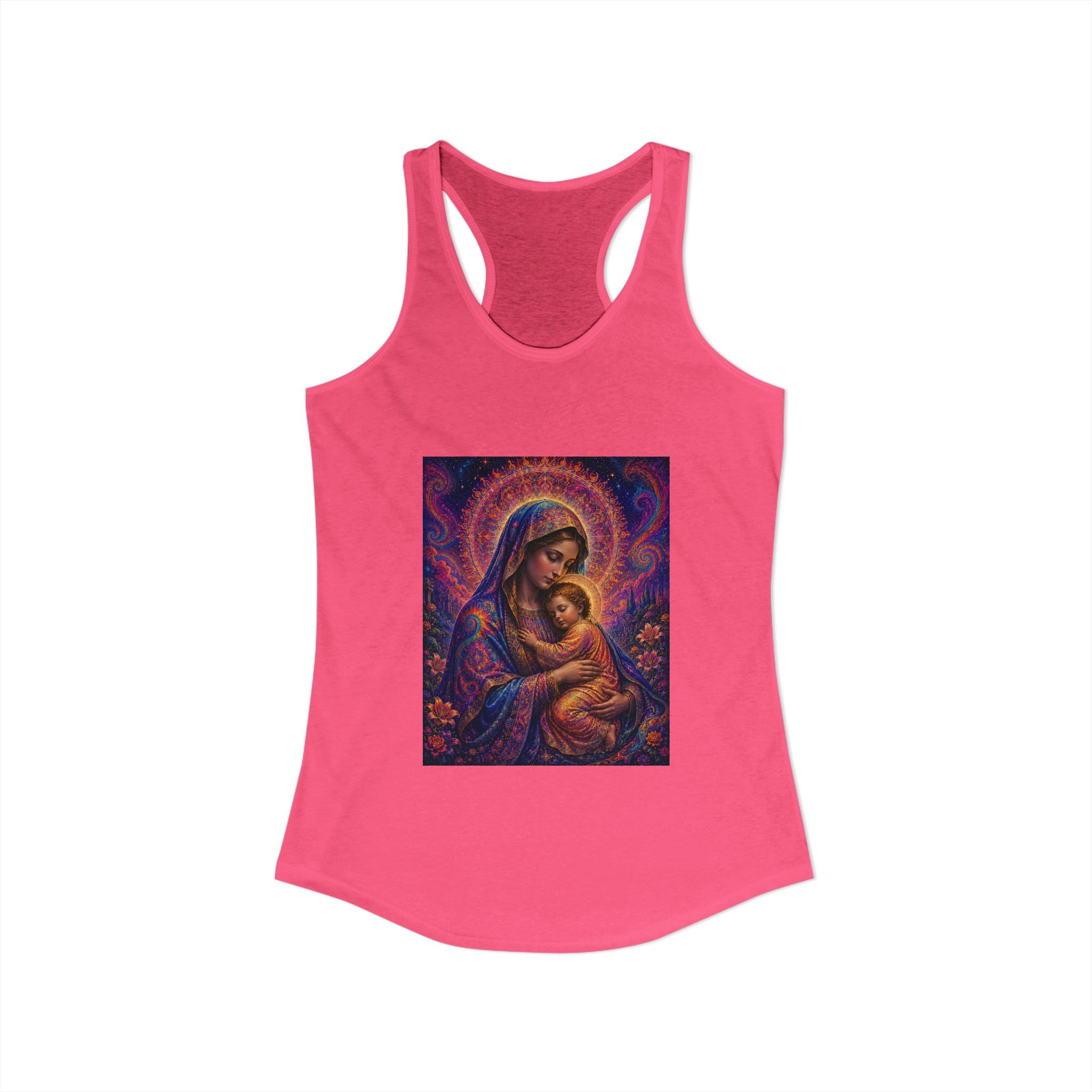 Divine Madonna Women's Racerback Tank