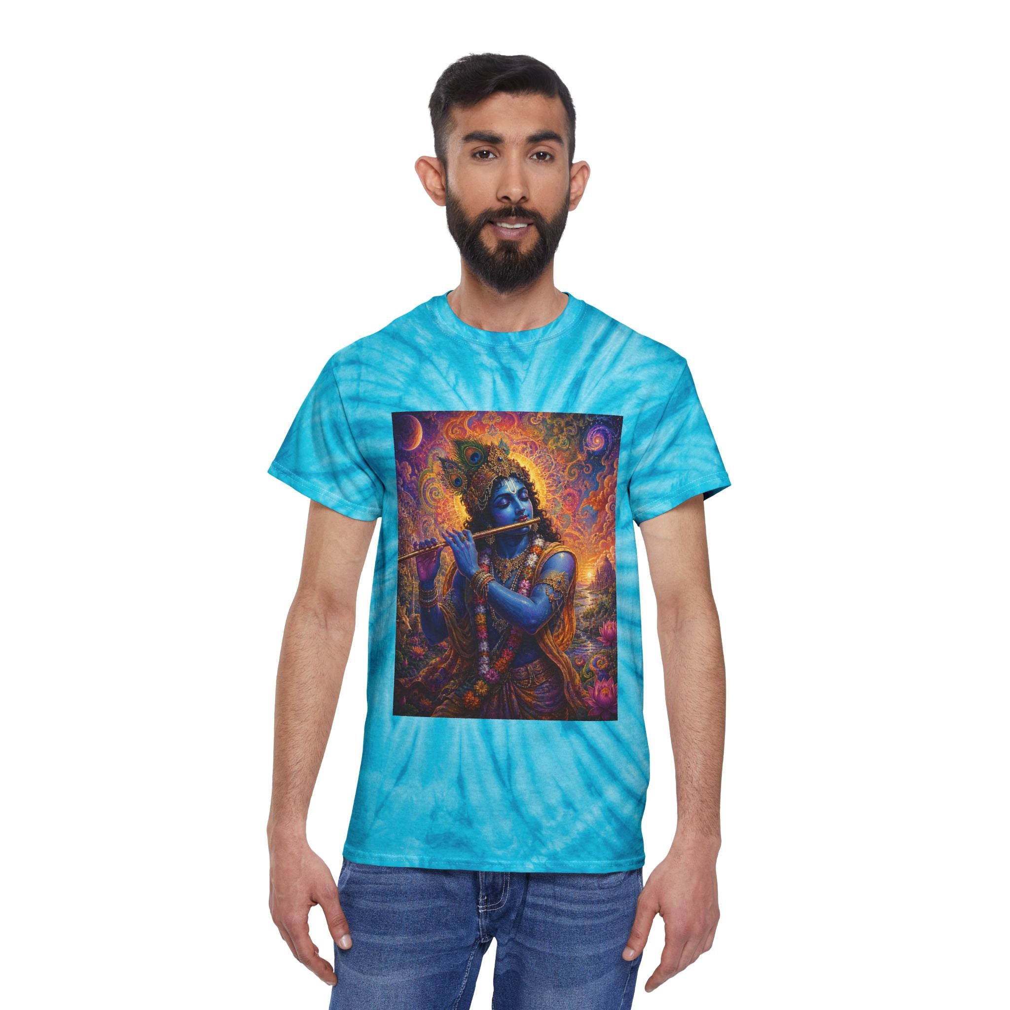 Divine Krishna Tie-Dye Cyclone Tee