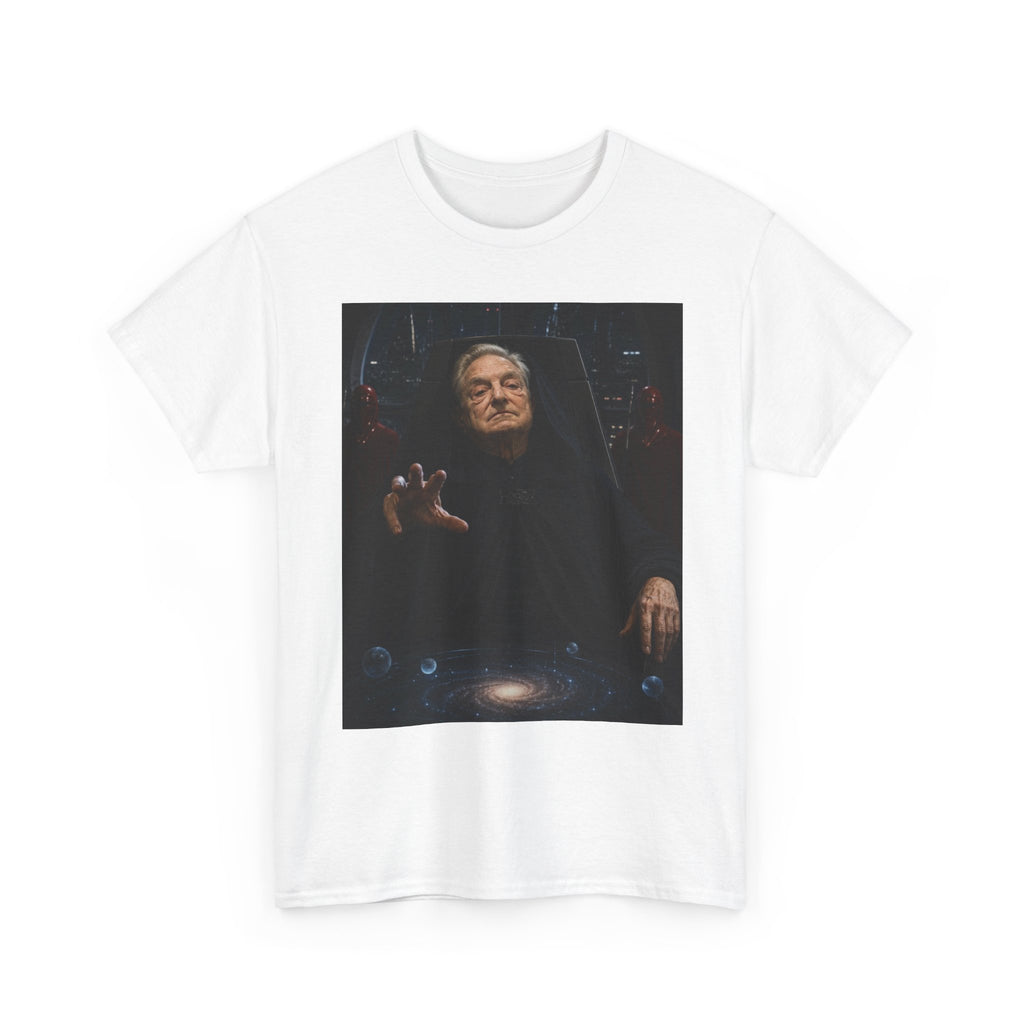 Soros Emperor Shirt - Dark Lord Parody T-Shirt - Political Sci-Fi Gift