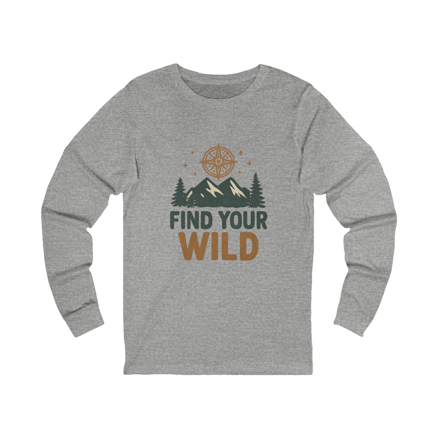Find Your Wild Unisex Long Sleeve Tee