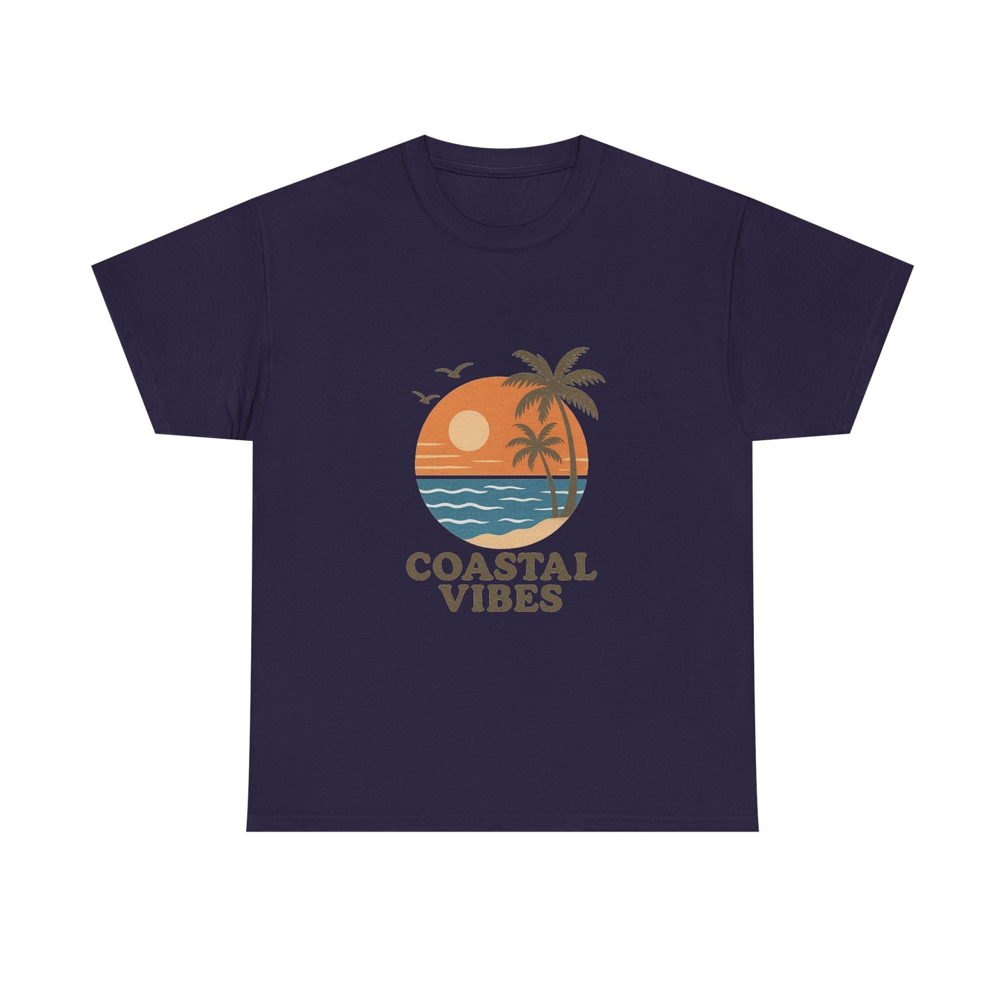Coastal Vibes Unisex Heavy Cotton Tee