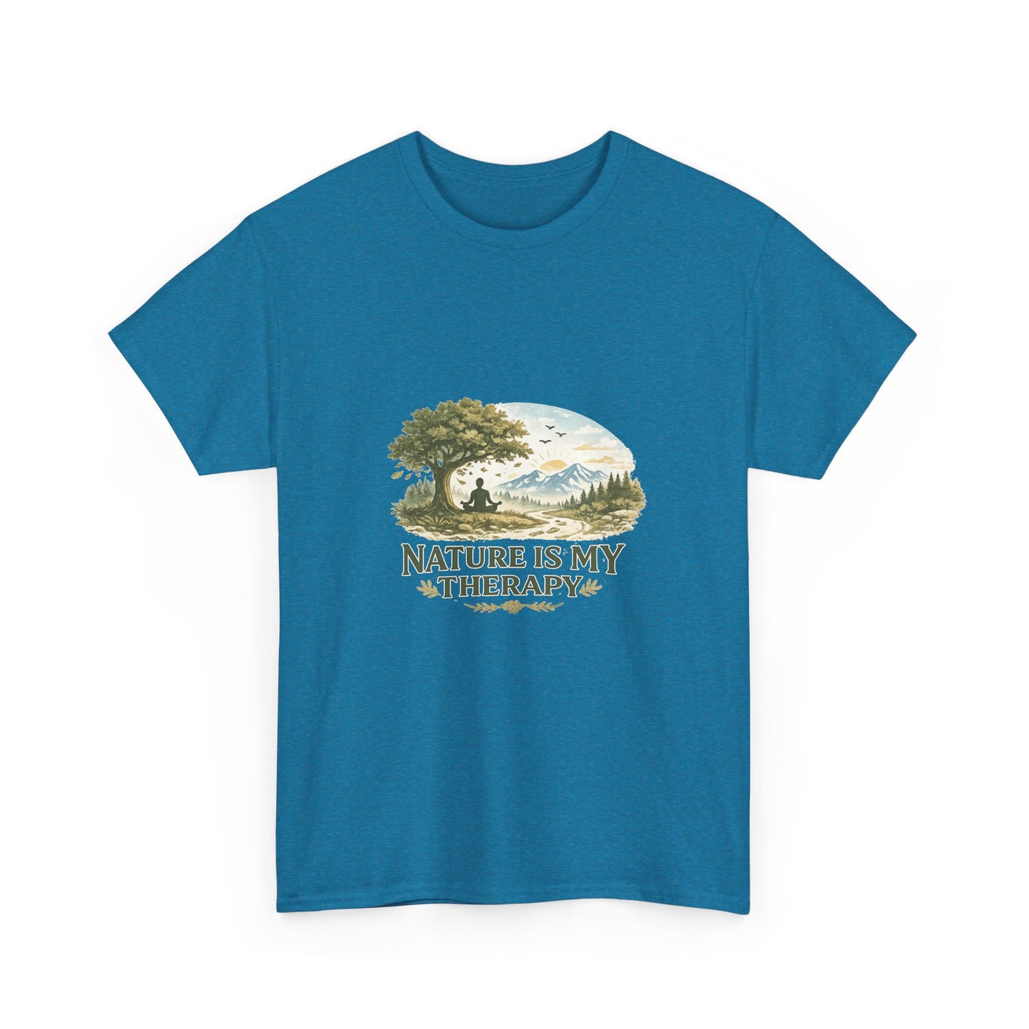 Nature Is My Therapy Unisex Heavy Cotton Tee