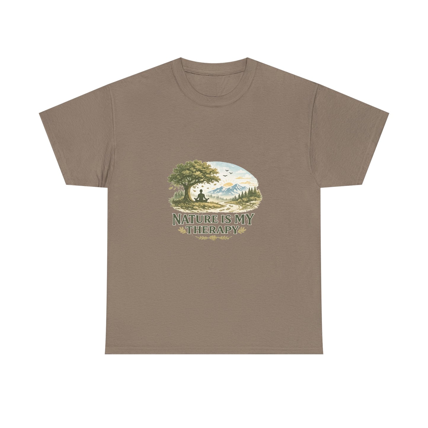 Nature Is My Therapy Unisex Heavy Cotton Tee