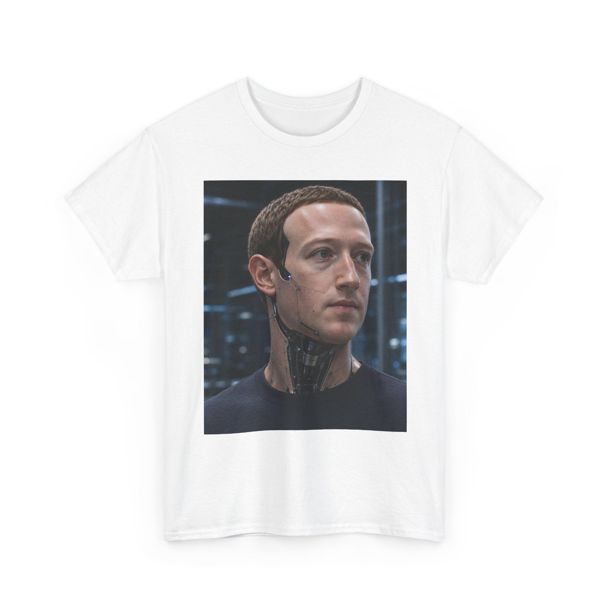Zuckerberg Robot Shirt - Android Parody T-Shirt - Funny Tech Gift