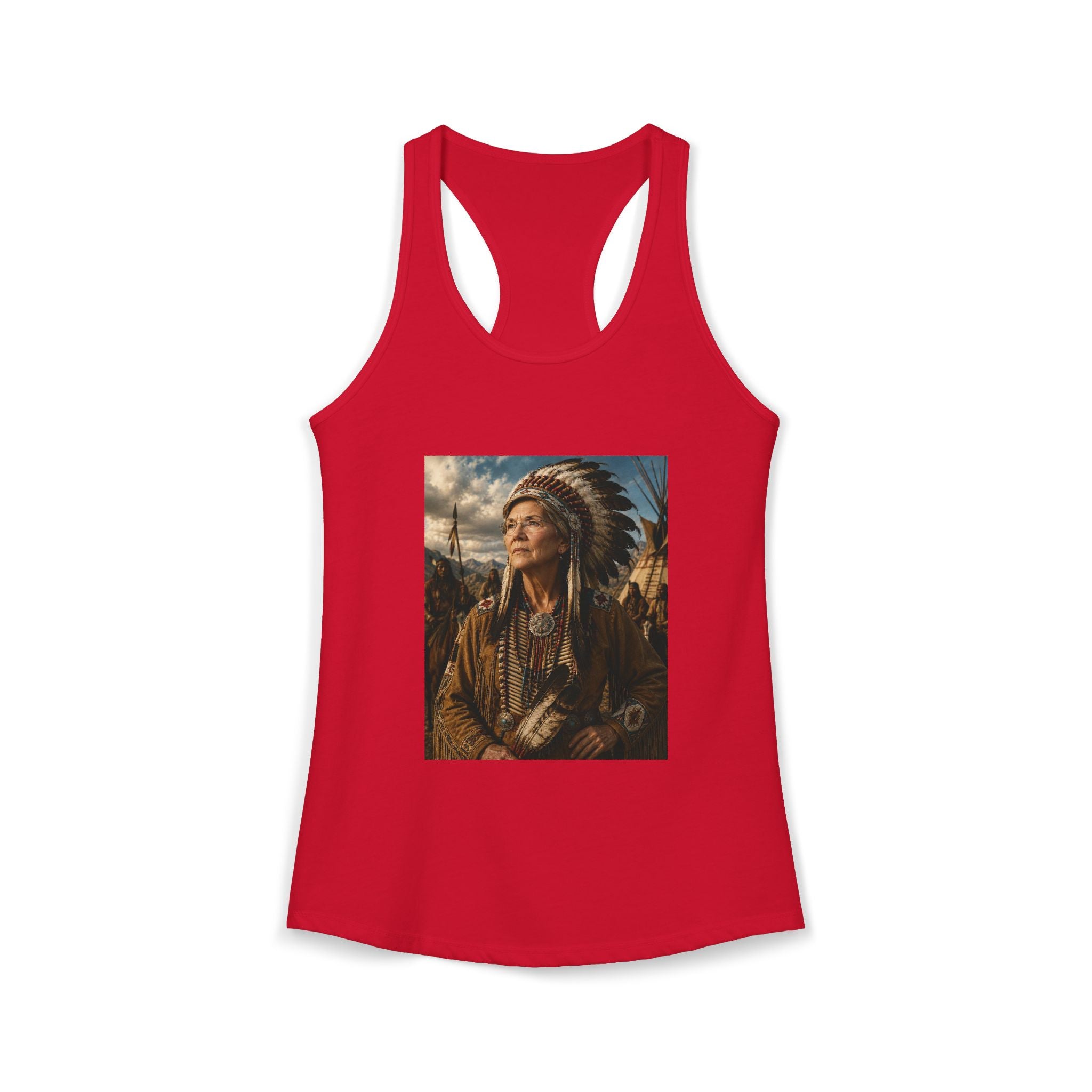 Elizabeth Warren Chief Women's Racerback Tank