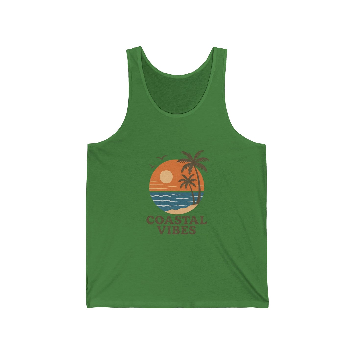 Coastal Vibes Unisex Jersey Tank