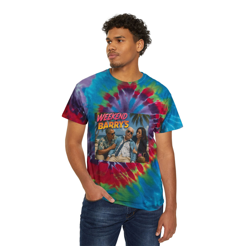 Weekend at Barrys Tie-Dye Spiral Tee