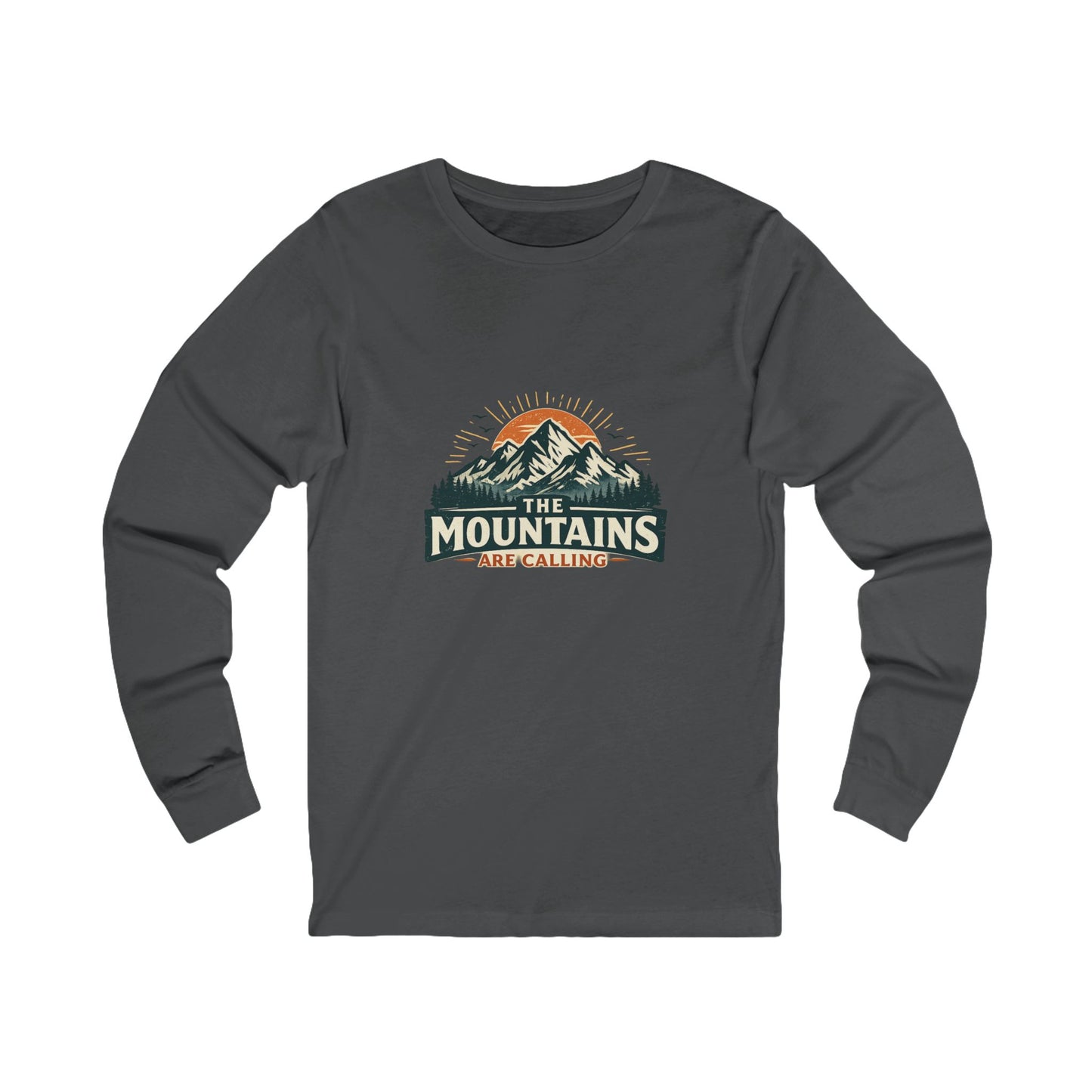 The Mountains Are Calling Unisex Long Sleeve Tee