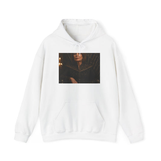 Pelosi Queen Throne Hoodie - Political Parody Sweatshirt
