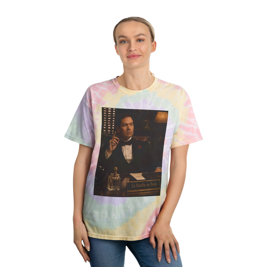 Rubio Godfather Tie-Dye Spiral Tee