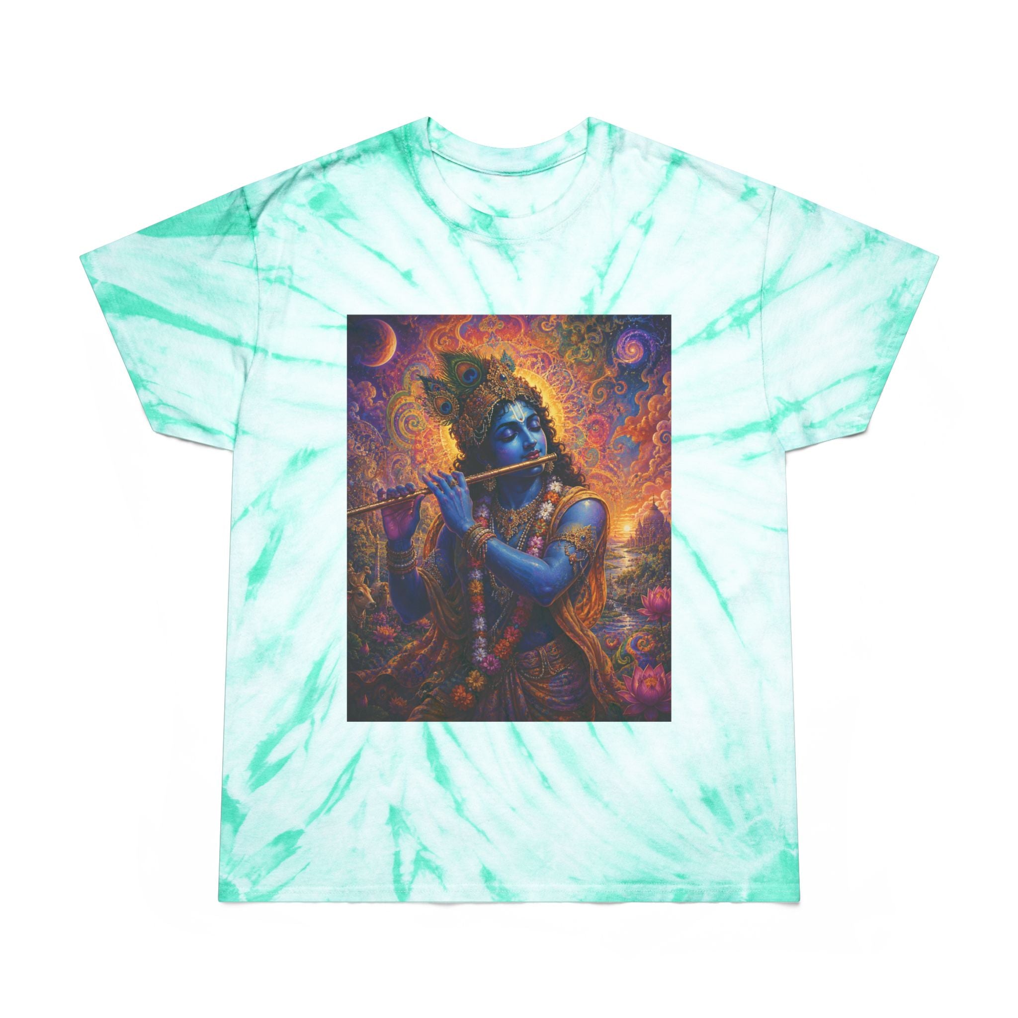 Divine Krishna Tie-Dye Cyclone Tee