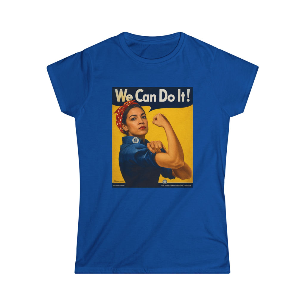 AOC Rosie Riveter Women's Tee - Political Parody