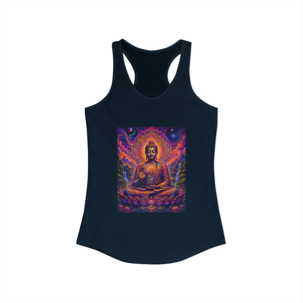 Cosmic Buddha Women's Racerback Tank