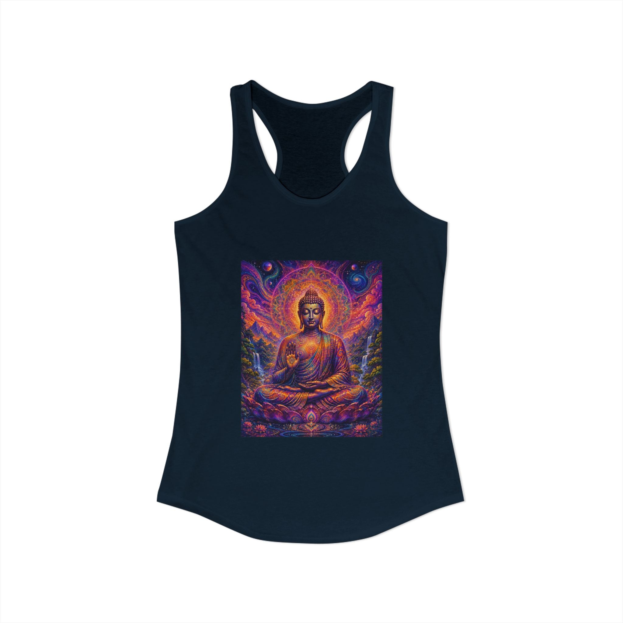 Cosmic Buddha Women's Racerback Tank