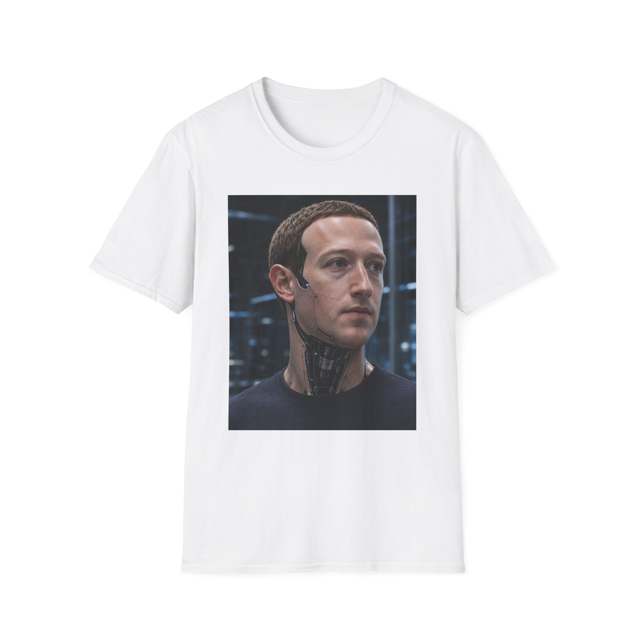 Zuckerberg Android T-Shirt - Political Parody Tee