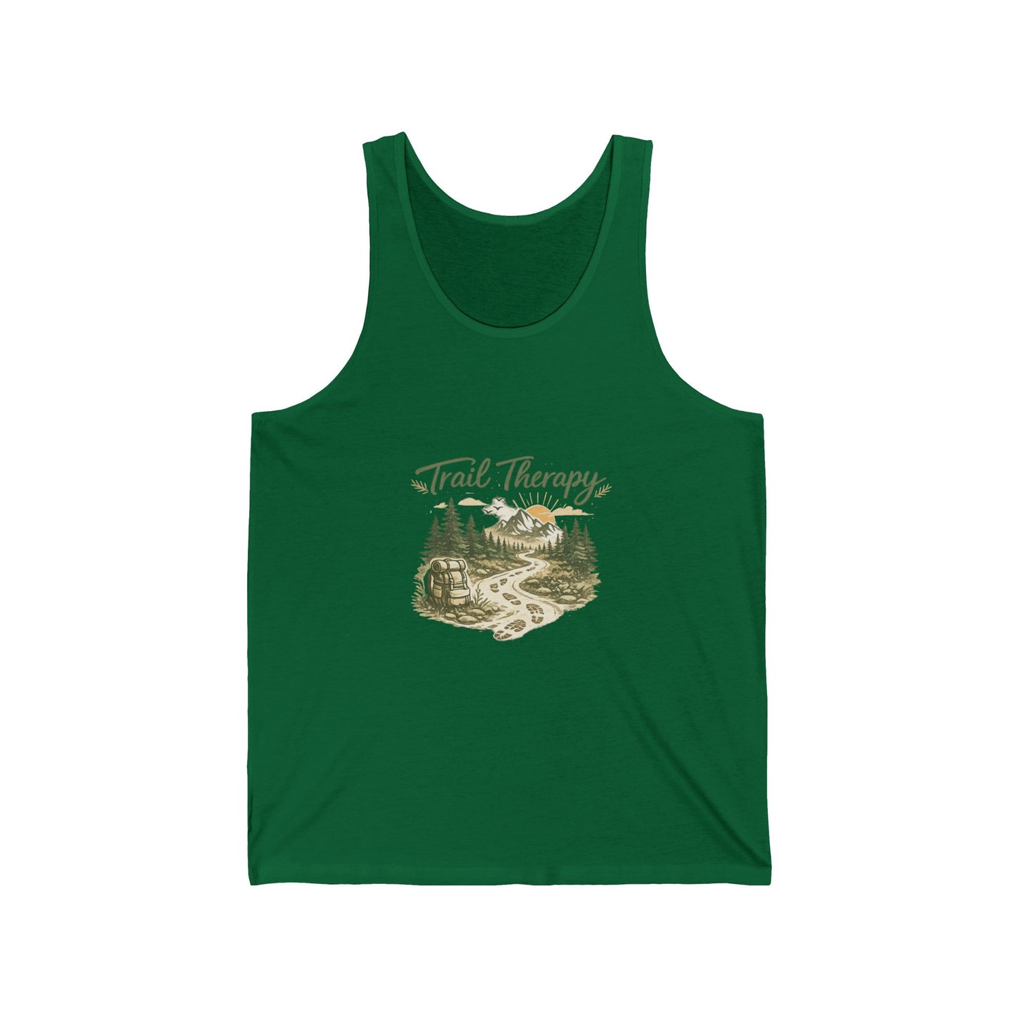 Trail Therapy Unisex Jersey Tank